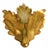 Vintage Gold-Plated Glass and Metal Wall Lamp by Banci Firenze, Italy, 2000s For Sale
