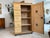 Brown Rustic Biedermeier Pantry Farm Cupboard For Sale - Image 8 of 12