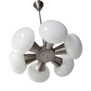 Mid-Century Sputnik Pendant Light by Jaroslav Bejvl for Kamenicky Senov, Czechoslovakia, 1970s For Sale