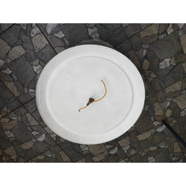 Metal Italian Ceiling Lamp, 1940s-1950s For Sale - Image 7 of 9