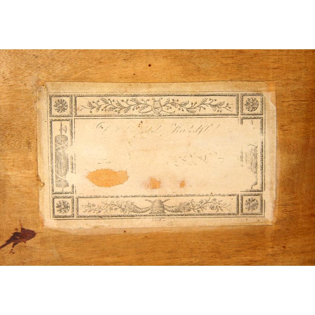 Danish Biedermeier Secretary with Secret Compartments, 1830 For Sale - Image 13 of 18