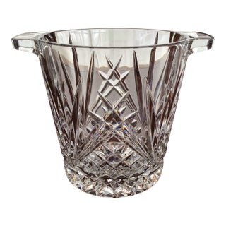 French Crystal J. G. Durand Champagne/Wine Bottle Chiller For Sale