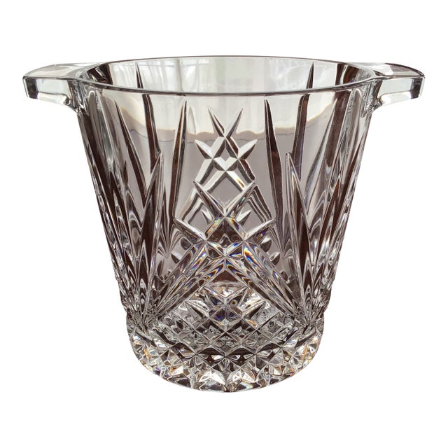 French Crystal J. G. Durand Champagne/Wine Bottle Chiller For Sale