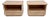 Pair of Maugrion for Roche Bobois French Oak & Cane Nightstands, Circa 1980 For Sale