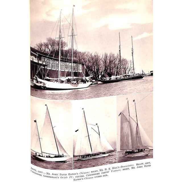 "Annals of the Royal Canadian Yacht Club 1852-1937" Snider, c.h.j. [Club Archivist] For Sale - Image 10 of 12