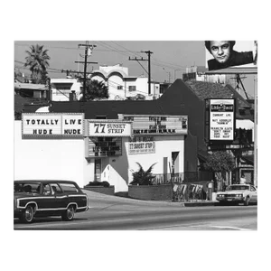 1977 Sunset Boulevard West Hollywood Street Photograph by Don Ware