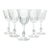 1970s Fostoria “Kimberly” Set of 5 Water Glasses 7 3/8” 9oz For Sale