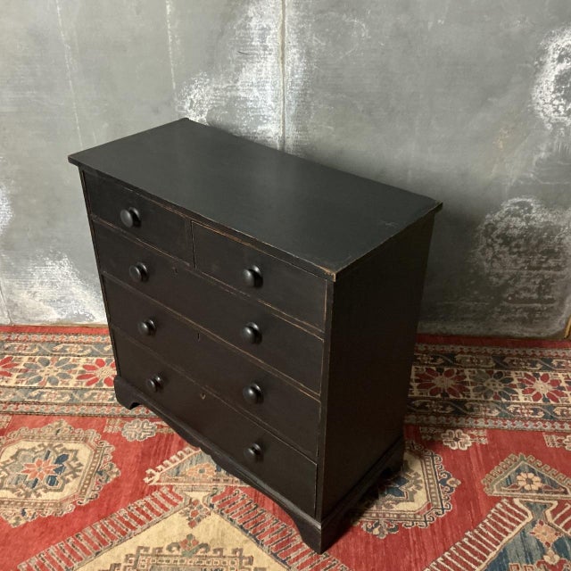 Victorian Painted Chest, 1850s For Sale - Image 6 of 7