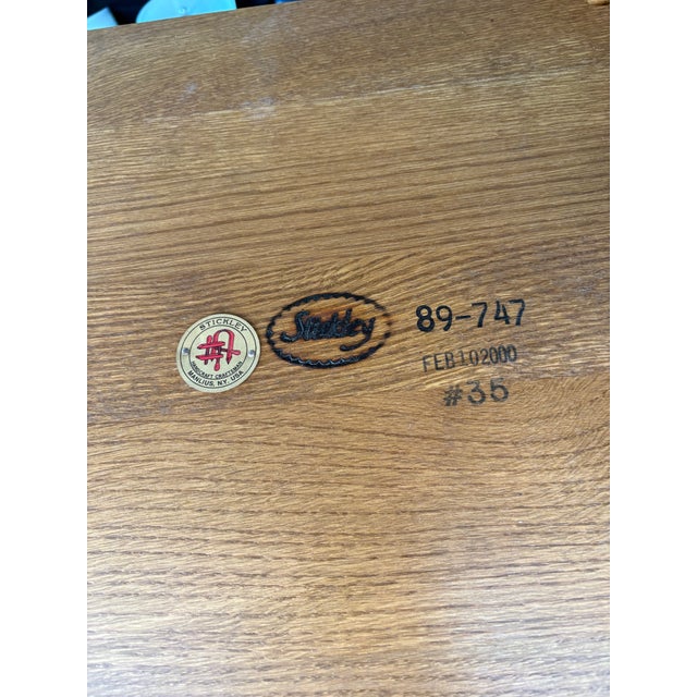 Stickley Stickley Lamp Table - Mission Spindle End Table For Sale - Image 4 of 12