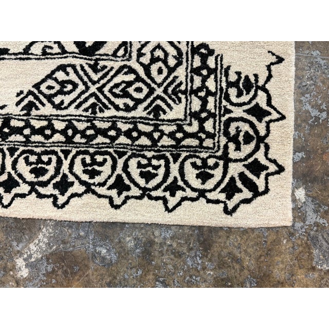 Pottery Barn 8ft × 10ft Pottery Barn Elva Hand Tufted Area Rug For Sale - Image 4 of 12