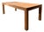 Large Vintage Teak Dining Table For Sale