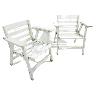 Set of Mid-Century Modern Armchairs attributed to Carlo Hauner, 1950s For Sale