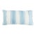 Abstract Schumacher X Poter Teleo Tracing Stripes Pillow in Sky For Sale - Image 3 of 3