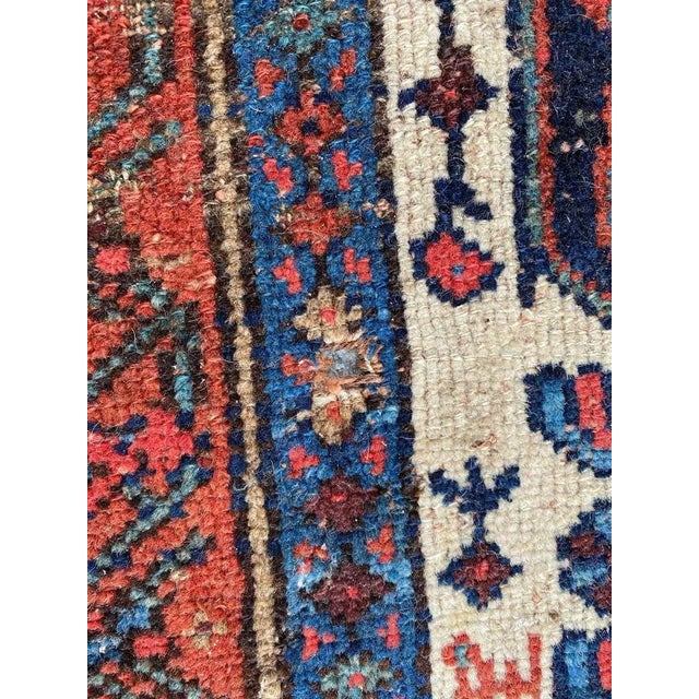 Antique Rustic Wool Rug For Sale - Image 18 of 18