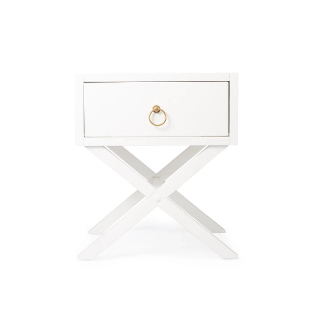 Lark End Table, White For Sale In Chicago - Image 6 of 9