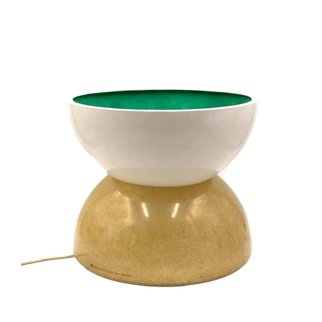 Plastic Planter / Pot Fiberglass Lamp, Luci Milano Italy, 1970s For Sale - Image 7 of 12