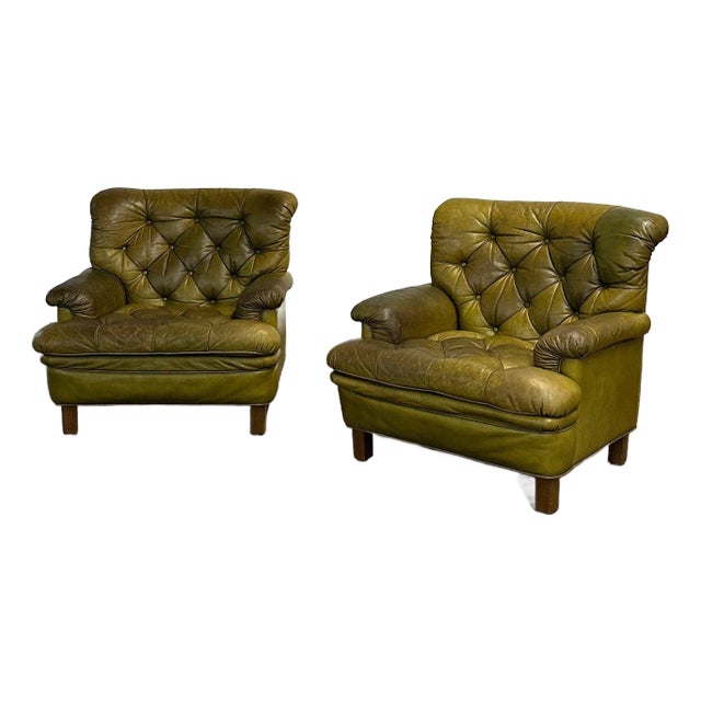 1960s Arne Norell "Jupiter" Armchairs- a Pair For Sale