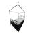 Iron 4 Poster Canopy Queen Bed Frame For Sale