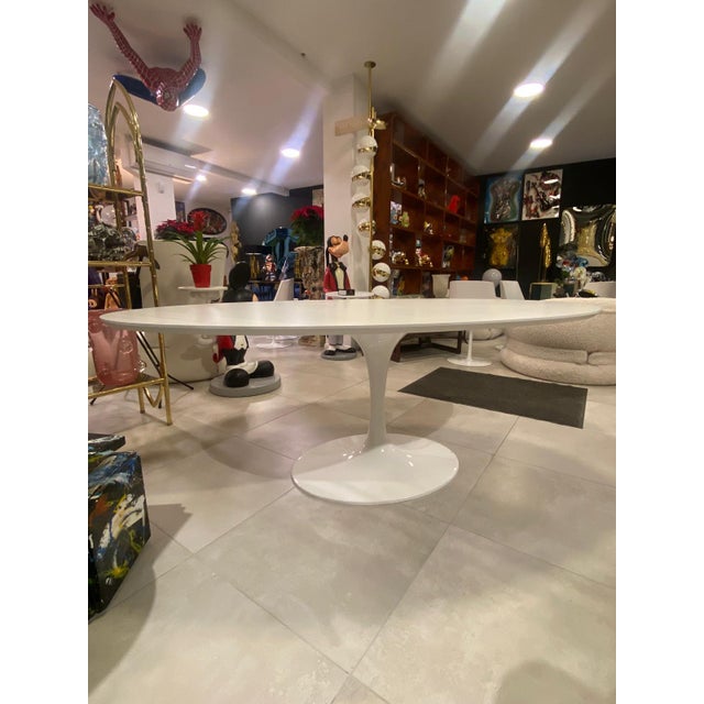 Eero Saarinen Tulip Table by Eero Saarinen for Alivar, 1990s For Sale - Image 4 of 7