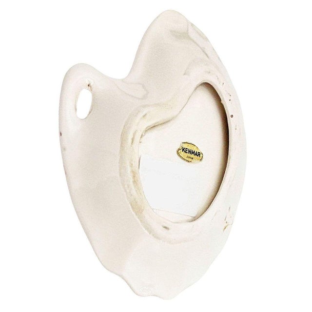 Mid 20th Century Mid 20th Century Biomorphic Pink Shell Pink Flamingo Florida Ashtray by Kenmar For Sale - Image 5 of 5