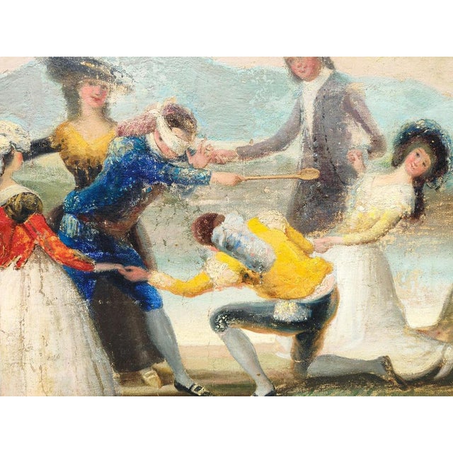 After Goya, Oil on Canvas, 18th Century, Framed For Sale - Image 9 of 14