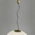 Gold Mid-Century Modern Italian Opaline Glass Pendant Lamp from Stilnovo, 1960s For Sale - Image 8 of 15