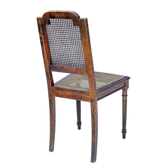 Wood Early 20th Century Cain Dinning Chair For Sale - Image 7 of 11
