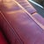 Hancock & Moore Sundance Burgundy Leather Sofa With Nailhead Trim and Turned Bun Feet For Sale - Image 9 of 18
