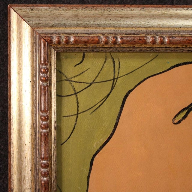 Italian Artist, Surrealist Composition, 20th Century, Mixed Media For Sale - Image 13 of 16