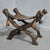 Walnut X Framed Stool, 1880s For Sale - Image 16 of 16