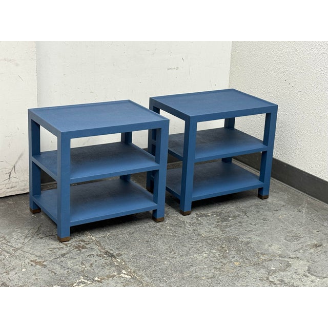 Modern Made Goods Jarin Side Tables, Pair For Sale - Image 3 of 12