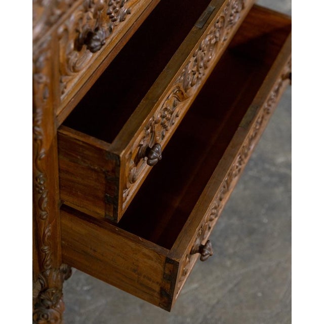 Jacobean Carved Buffet Sideboard For Sale - Image 9 of 12