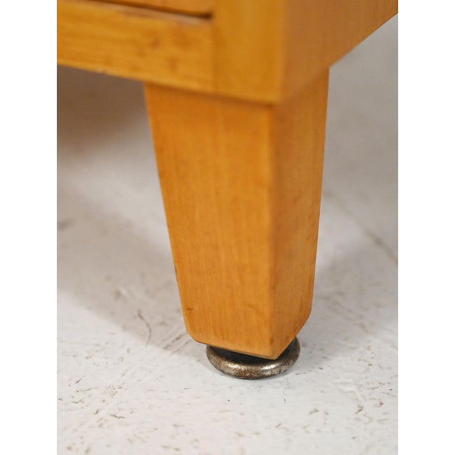 1940s Scandinavian Elm Chest of Drawers, 1940s-1950s For Sale - Image 5 of 12