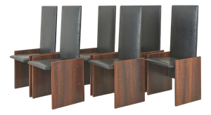 Kazuki Chairs by Kazuhide Takahama, 1968, Set of 6