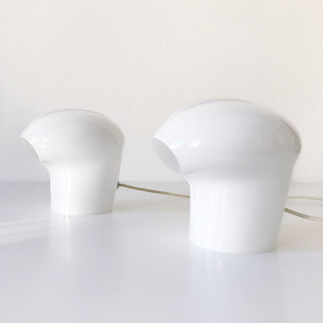 Mid-Century Modern Murano Glass Table Lamps, Italy, 1970s, Set of 2 For Sale - Image 14 of 18