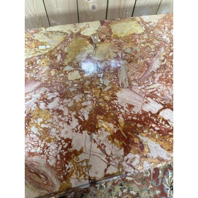 Louis XVI Sideboard in Marquetry For Sale - Image 10 of 11