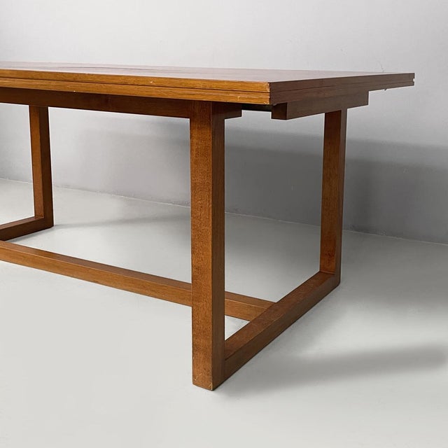 Art Deco Italian Rectangular Dining Table in Wood, 1930s For Sale - Image 16 of 18