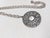 Vintage 1970s Signed Napier Silvertone Round Horoscope Pendant Necklace For Sale - Image 16 of 18