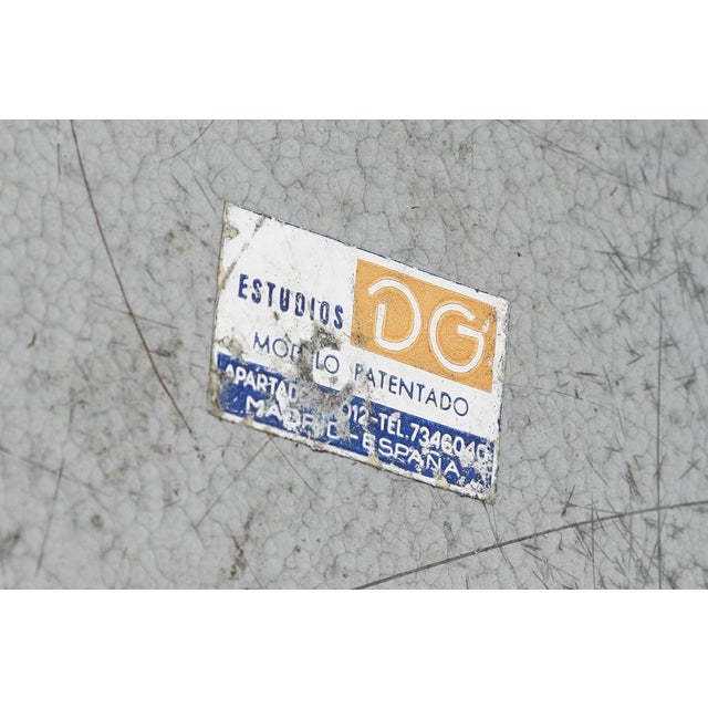 1960s Glass Tube Lamp by Eduardo Duque for Estudios DG Madrid, 1960s For Sale - Image 5 of 6