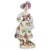 20th Century Ceramic Young Girl Sculpture by School of Capodimonte, Italy For Sale - Image 6 of 6
