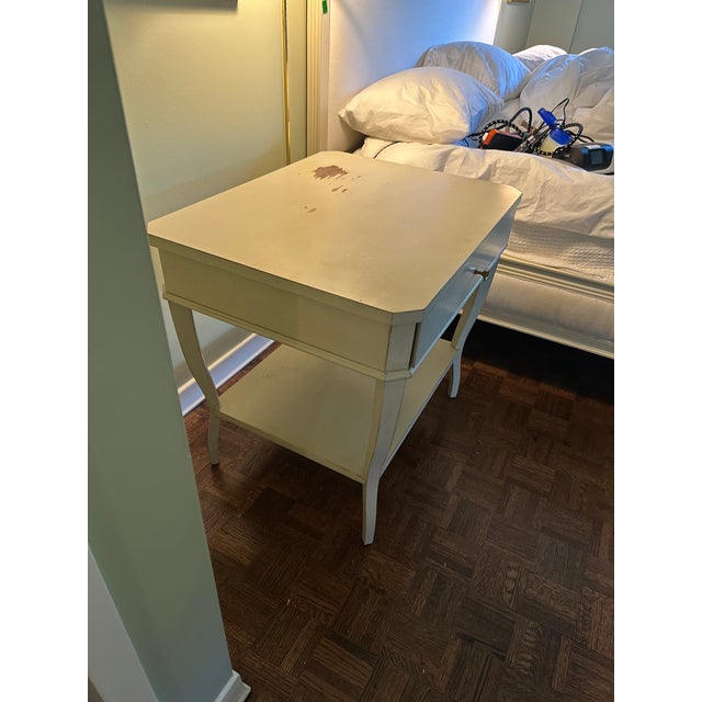 Biedermeier Large Suzanne Kasler Side Table , "West Paces Side Table" For Sale - Image 3 of 6
