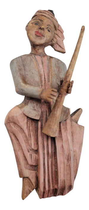 Carved Figure in Beech, 1890s