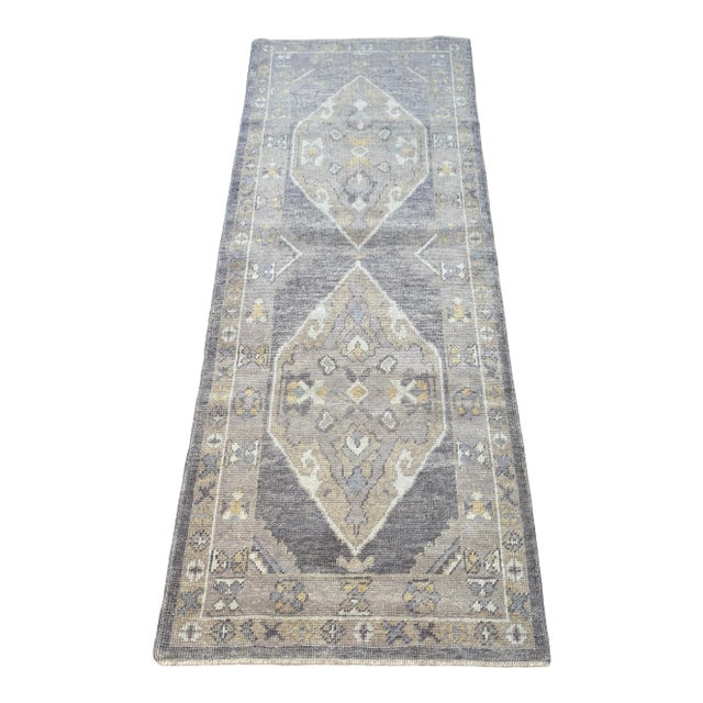 Bellwether Rugs Vintage Oushak Runner - 3'1" X 7'7" For Sale