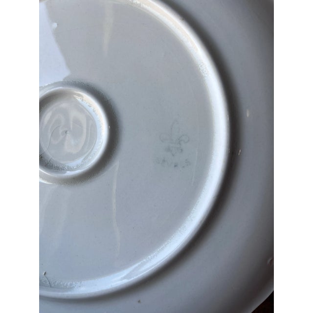 Antique Sevres Strawberry Design Dinner Plate 10" For Sale - Image 9 of 9