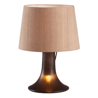 Vintage Murano Glass Table Lamp from Peill & Putzler, Germany, 1970s For Sale