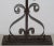 19th Century Decorative French Wrought Iron Lamp Base The wonderful French wrought iron was been repurposed into a lamp....