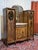 Art Deco period sideboard in mahogany, oak and marble top - W=1m71, D=50cm, H=2m03 - dismountable.