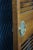 Pair Mid-Century Chinoiserie Elm Louvered Double Bi Fold Doors Brass Shou Pulls For Sale - Image 10 of 18