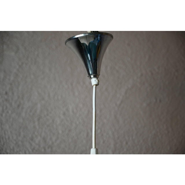 Vintage Pendant Light in Shimmering Granulated Acrylic, 1960s For Sale - Image 12 of 13