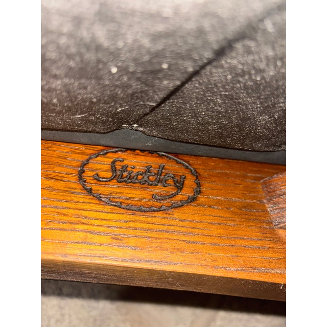 Stickley Mission Oak Arts & Crafts Lounge Chair For Sale - Image 13 of 15